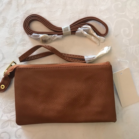 cognac crossbody